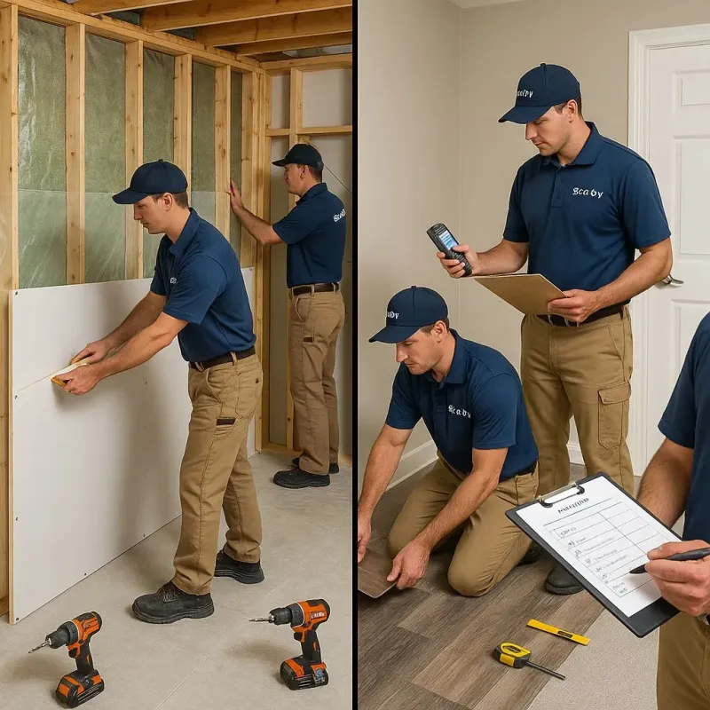 Repairs and Reconstruction process in Hyde, PA