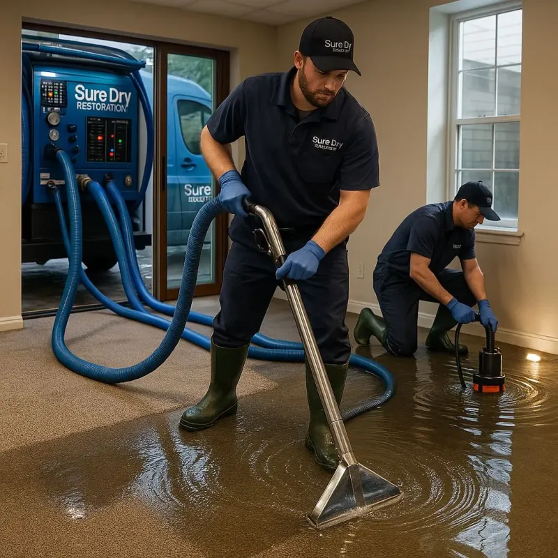 Water Extraction and Removal process in Hyde, PA